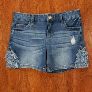 Girls Justice Blue Jean Shorts